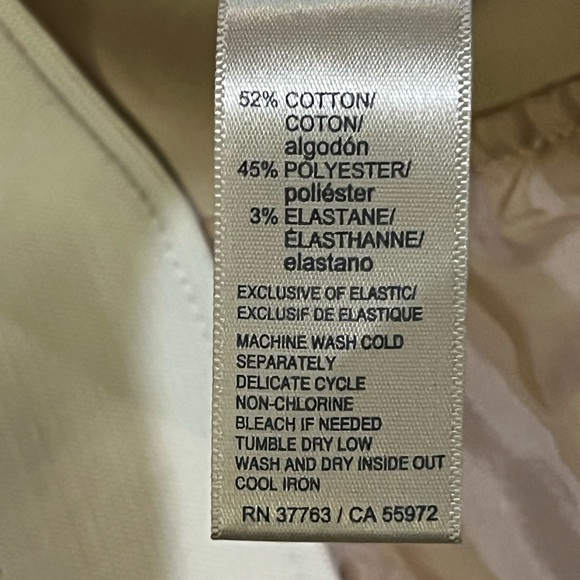 Rafaella Curvy Dress Pants- Cream, 16W - Picture 6 of 10